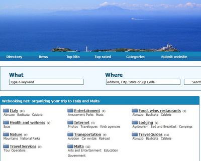 Screenshot webooking.net