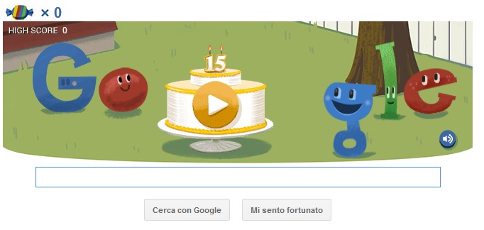 compleanno google