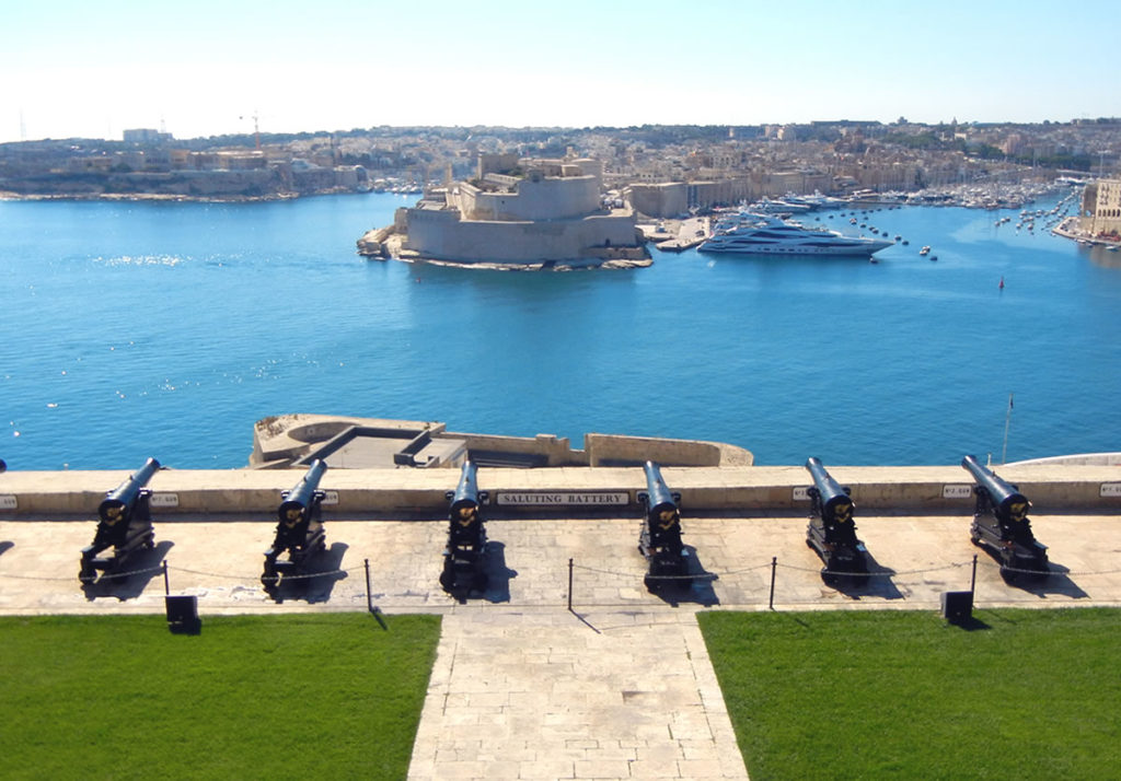 Saluting battery Valletta