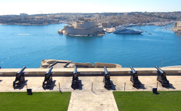 Saluting battery Valletta