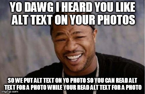 alt text photo meme