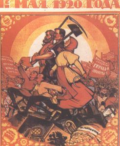 Russian 1 May Poster 1920