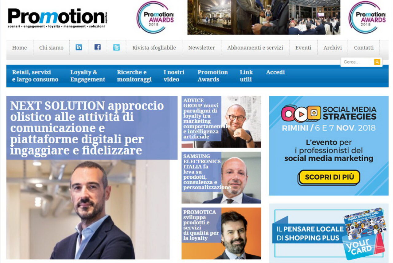 www.promotionmagazine.it
