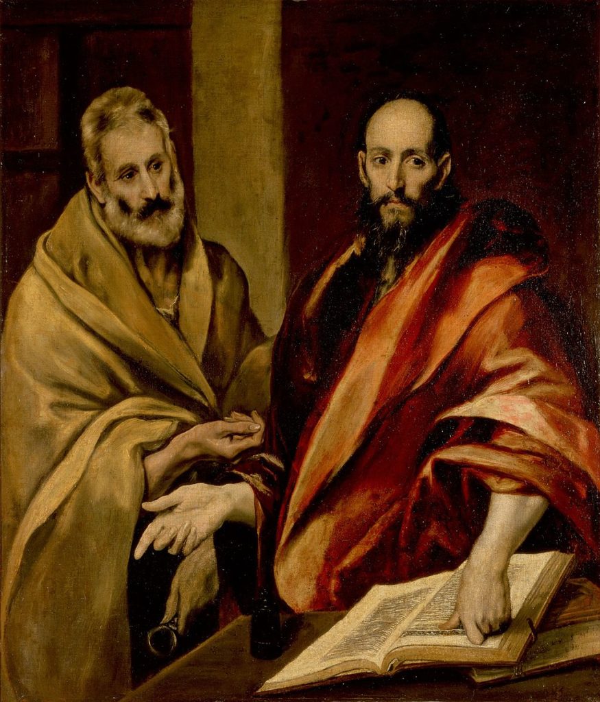 Greco El Sts Peter and Paul