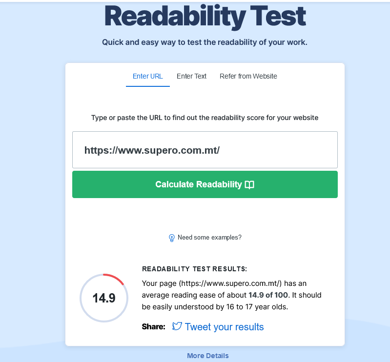 Readability