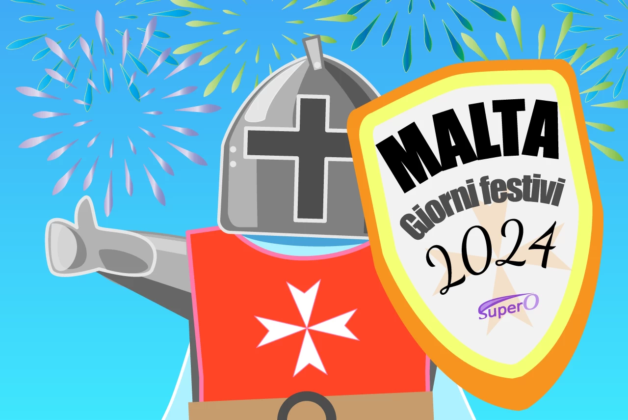 Calendario dei giorni festivi a Malta per il 2024 Supero ltd Malta