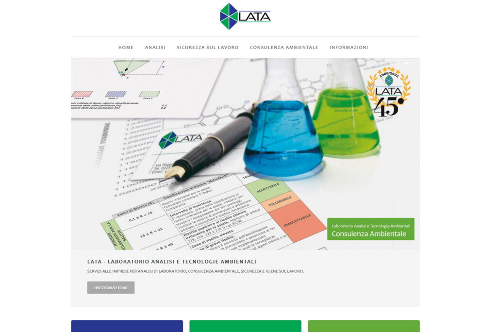 LATA - Laboratorio Analisi e Tecnologie Ambientali